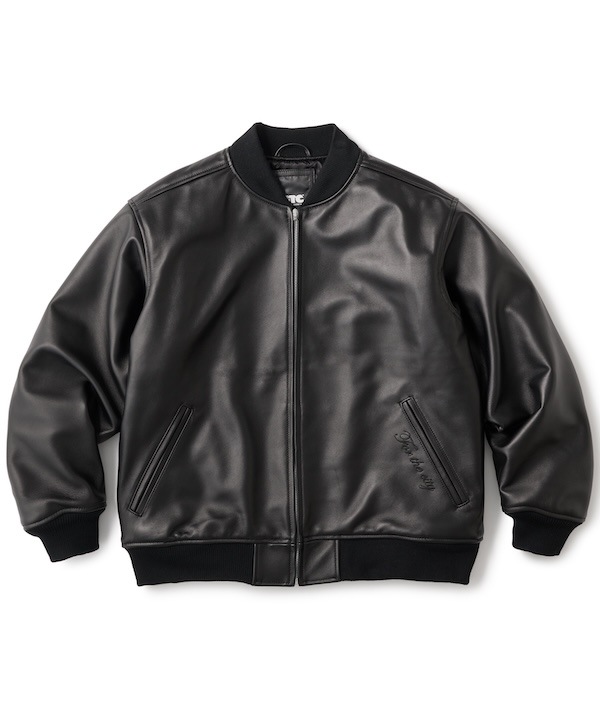 FTC レザージャケット FTC エフティーシー LEATHER ZIP VARSITY JACKET | FTC / エフティー