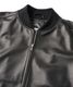 FTC ���եƥ������� LEATHER ZIP VARSITY JACKET