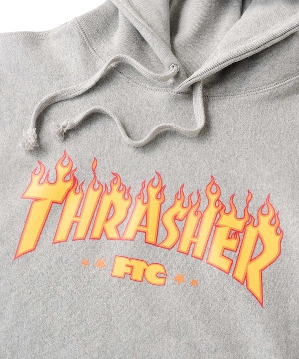 FTC ���եƥ������� ��FTC x THRASHER�� LOGO HOODY