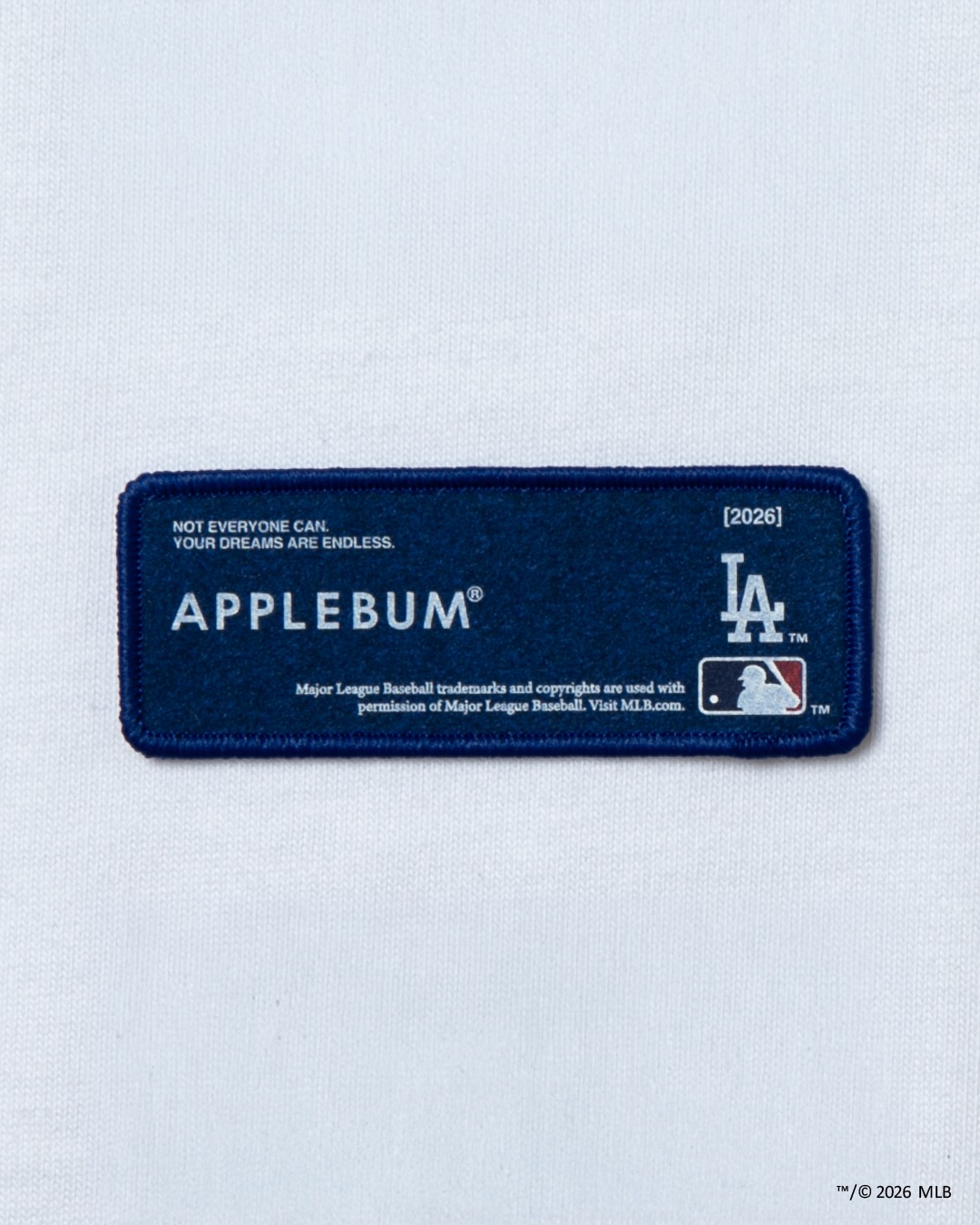 APPLEBUM ���åץ�Х� ��LA Dodgers�� Leaf Logo T-shirt