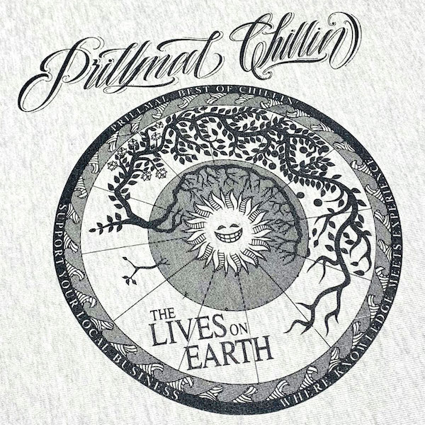 Prillmal ץޥ LIVES ON EARTH !! CREW NECK SWEAT