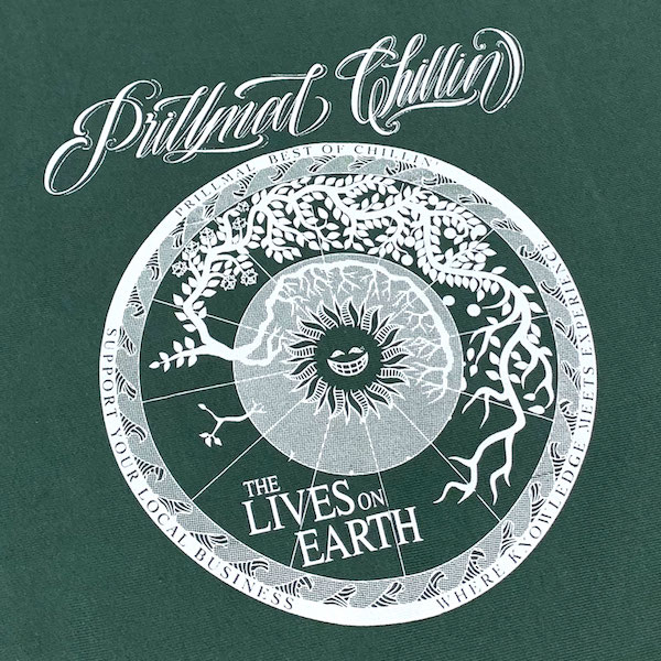 Prillmal ץޥ LIVES ON EARTH !! CREW NECK SWEAT