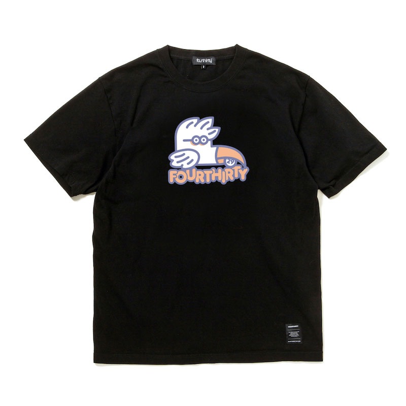430 fourthirty �ե��������ƥ� SF "SANDY BIRD" S/S TEE