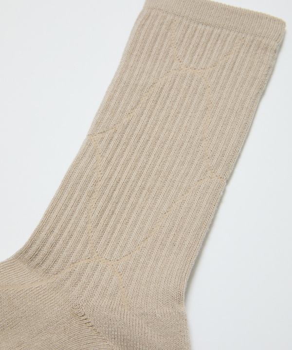 BAL �Х� JACQUARD SOLID SOCKS