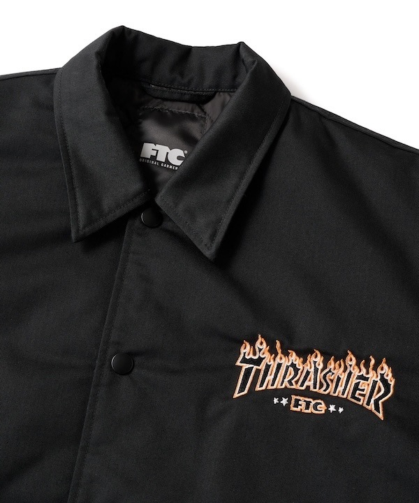 FTC ���եƥ������� ��FTC x THRASHER�� COACH JACKET