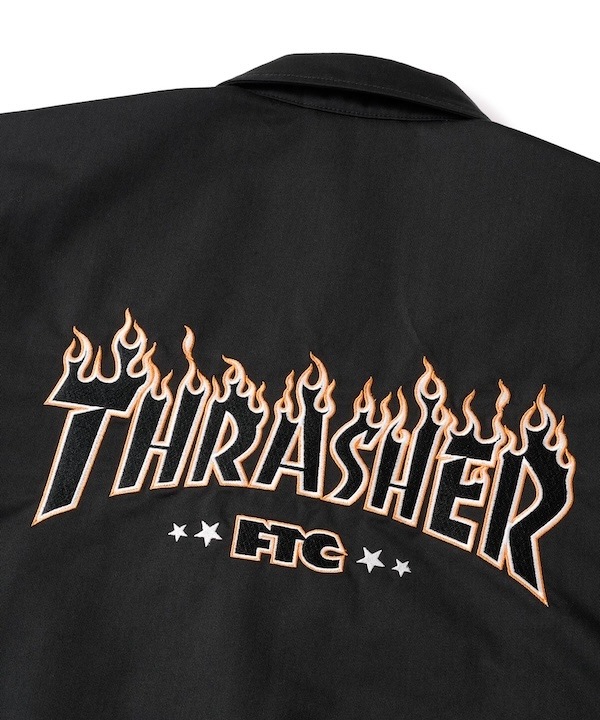 FTC ���եƥ������� ��FTC x THRASHER�� COACH JACKET