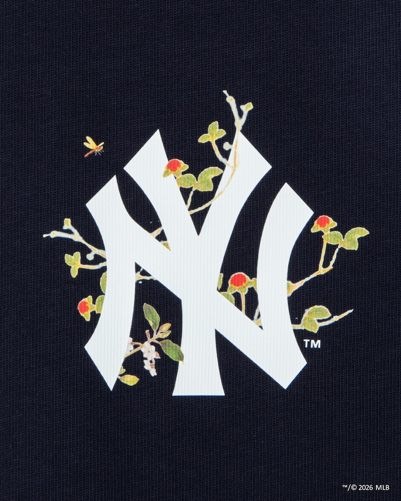 APPLEBUM ���åץ�Х� ��NY Yankees�� Leaf Logo T-shirt