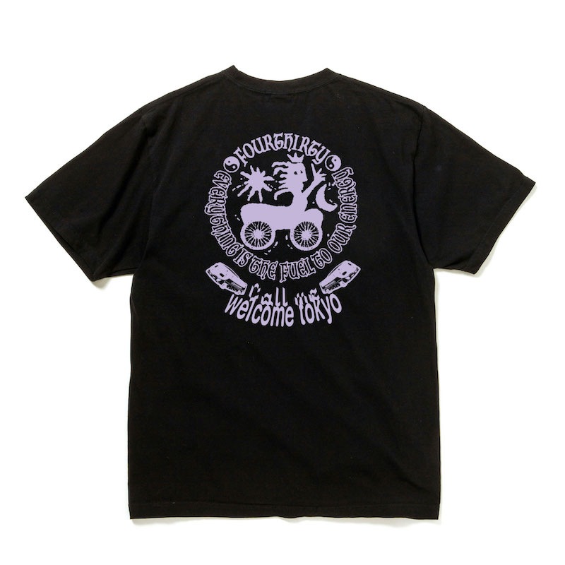 430 fourthirty �ե��������ƥ� SF "CALL ME" S/S TEE