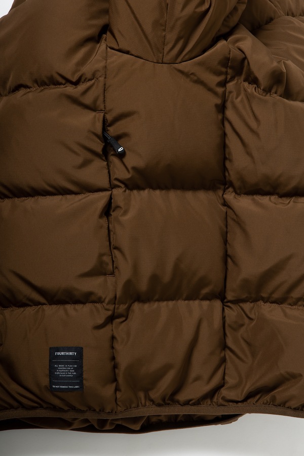 430 fourthirty �ե��������ƥ� SHIELD DOWN JACKET