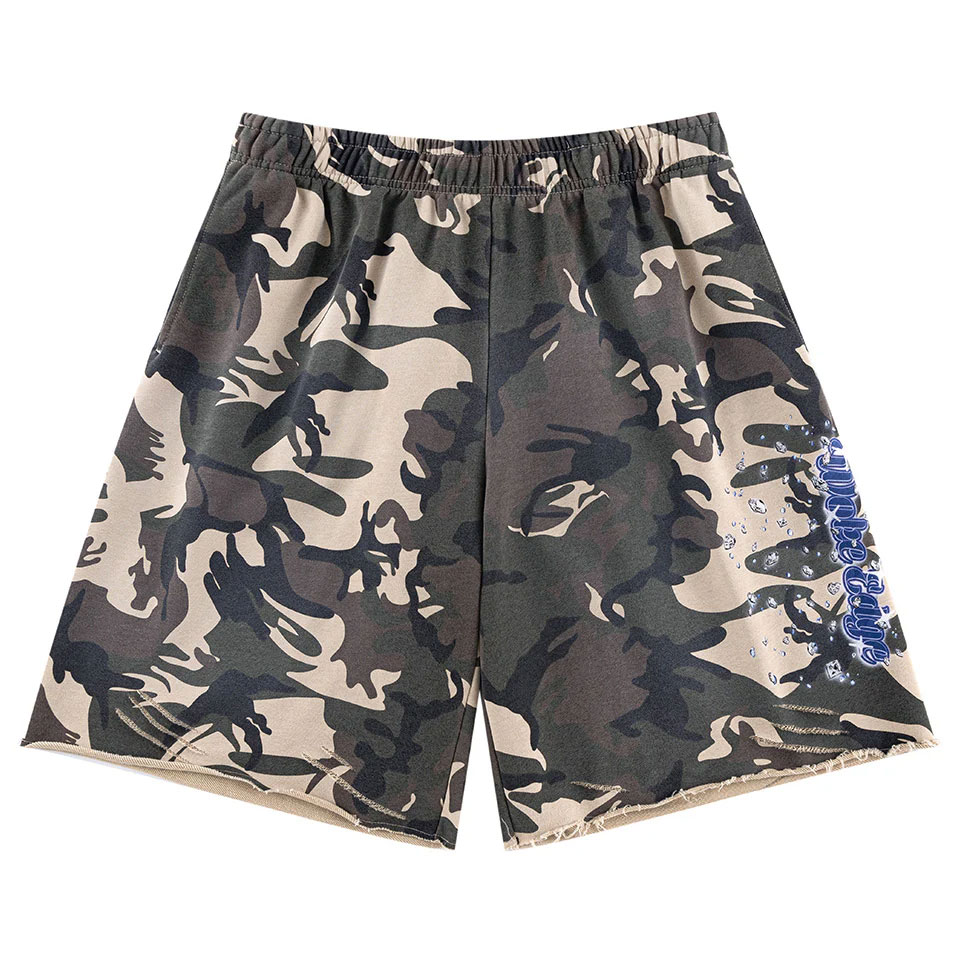 WOKE EDGE �����������å� Diamond Logo Sweat Shorts