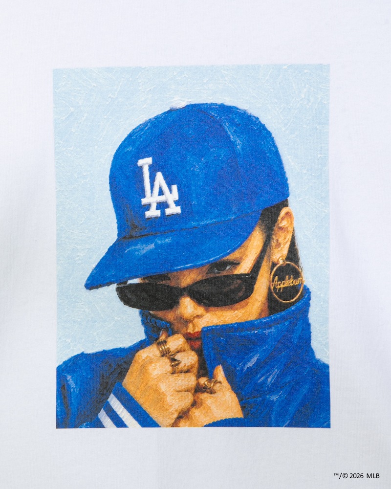 APPLEBUM ���åץ�Х� ��DODGERS GIRL�� T-shirt