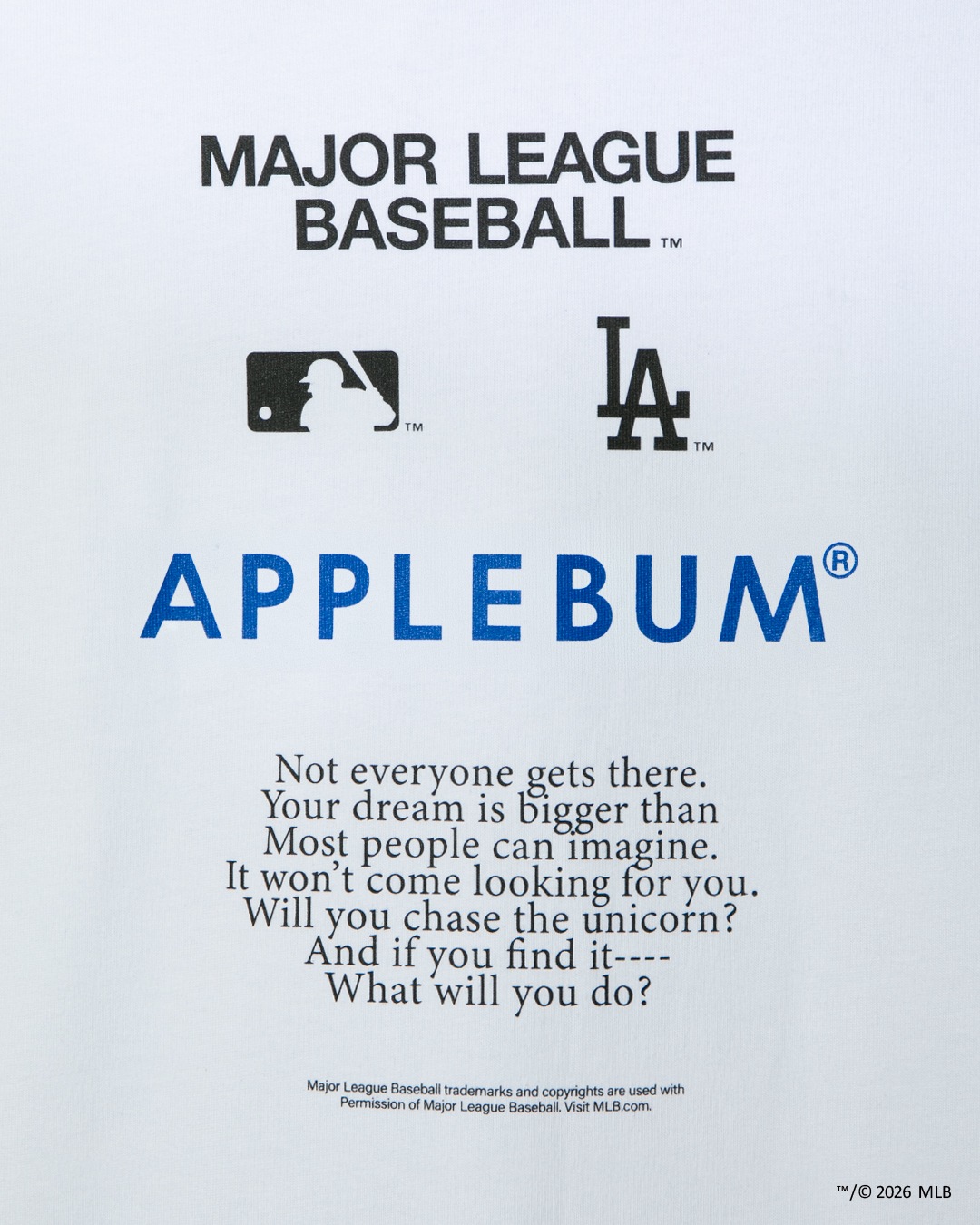 APPLEBUM ���åץ�Х� ��DODGERS GIRL�� T-shirt