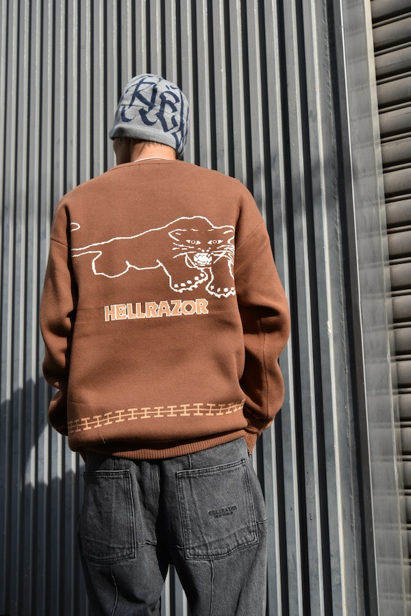 Hellrazor �إ�쥤���� ALL TO MY PEOPLE CREW KNIT