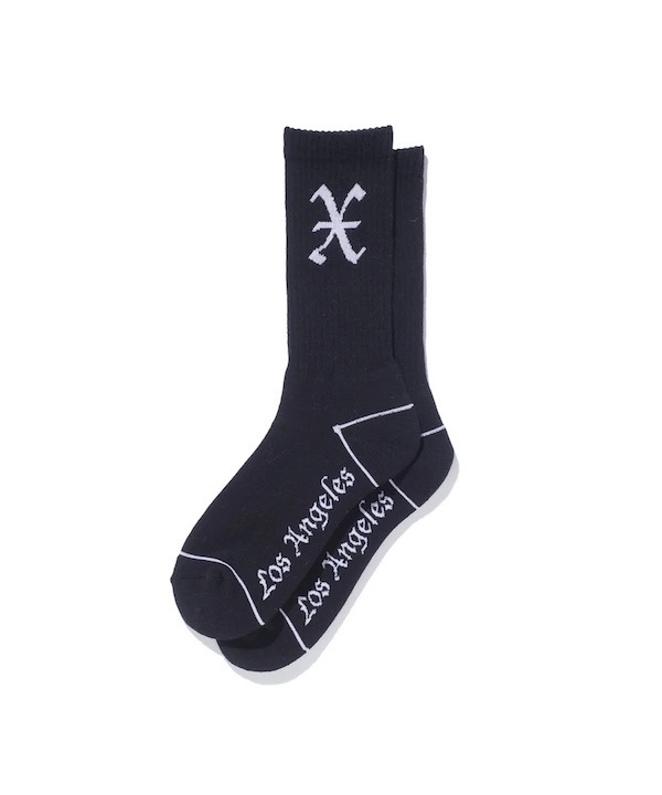 XLARGE �������ȥ�顼�� X LOGO SOCKS