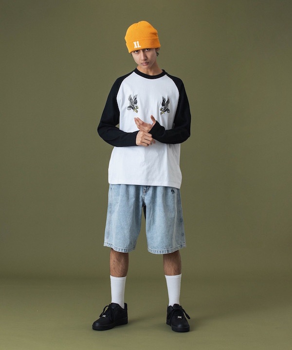 XLARGE ȥ顼 EASY DENIM SHORTS