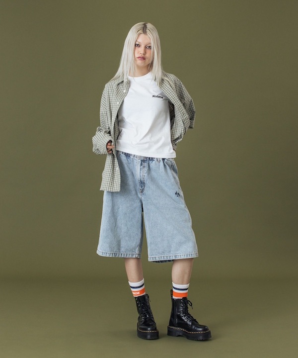 XLARGE ȥ顼 EASY DENIM SHORTS