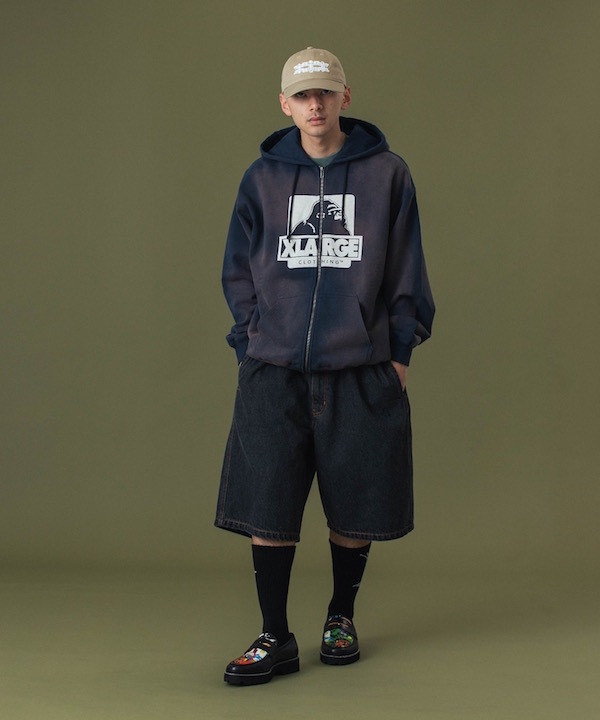 XLARGE ȥ顼 EASY DENIM SHORTS