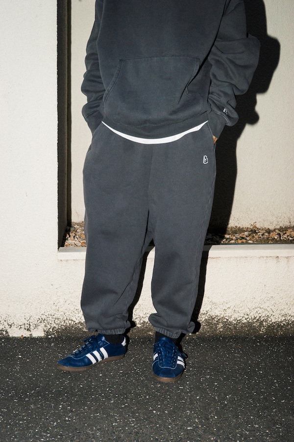 HAIGHT �إ��� PIGMENT DYED PLAIN SWEAT PANTS