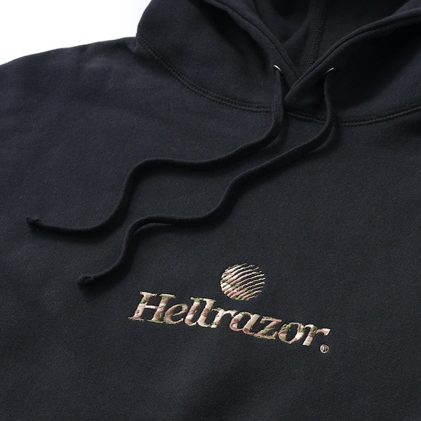 Hellrazor �إ�쥤���� CAMO TRADEMARK LOGO PULLOVER HOODIE