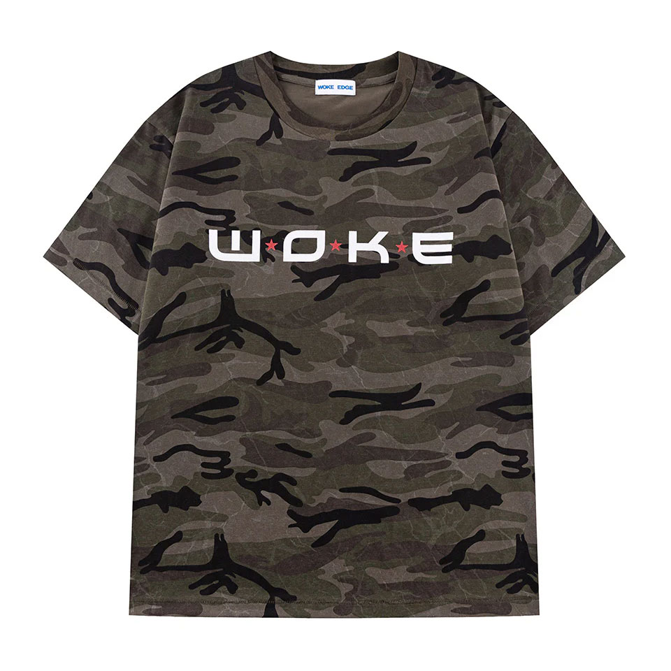 WOKE EDGE �����������å� Dot Star Tee