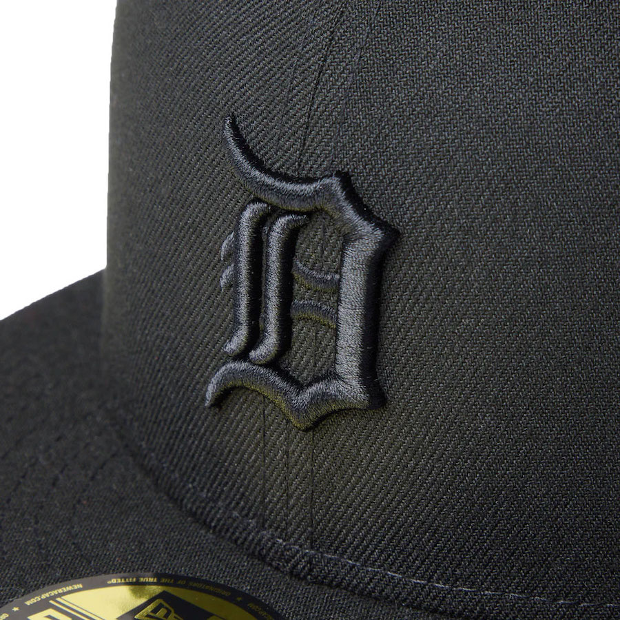 NEW ERA �˥塼���� 59FIFTY MLB Black on Black Detroit Tigers Black