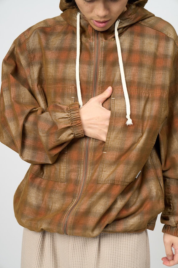 Diaspora skateboards �ǥ������ݥ� Hooded Corduroy Shirt
