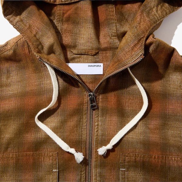 Diaspora skateboards �ǥ������ݥ� Hooded Corduroy Shirt