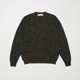 BAL Х NET JACQUARD COTTON CREWNECK SWEATER