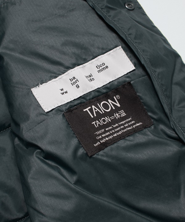 BAL �Х� BAL / TAION BALMACAAN COAT WITH DETACHABLE DOWN VEST