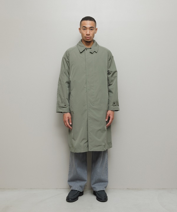 BAL �Х� BAL / TAION BALMACAAN COAT WITH DETACHABLE DOWN VEST