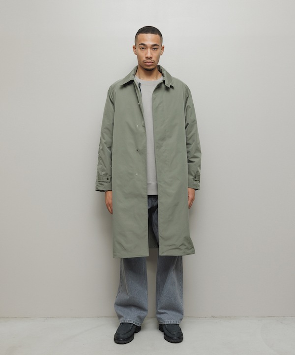 BAL �Х� BAL / TAION BALMACAAN COAT WITH DETACHABLE DOWN VEST