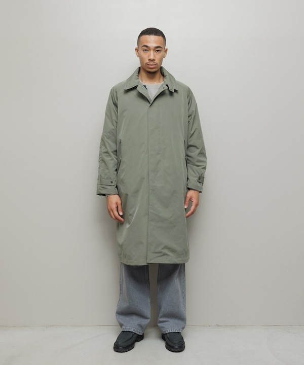 BAL �Х� BAL / TAION BALMACAAN COAT WITH DETACHABLE DOWN VEST
