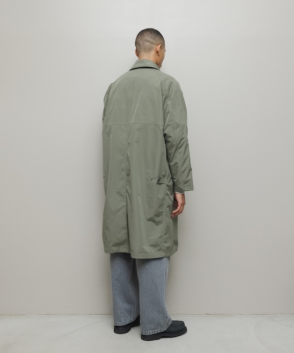 BAL �Х� BAL / TAION BALMACAAN COAT WITH DETACHABLE DOWN VEST