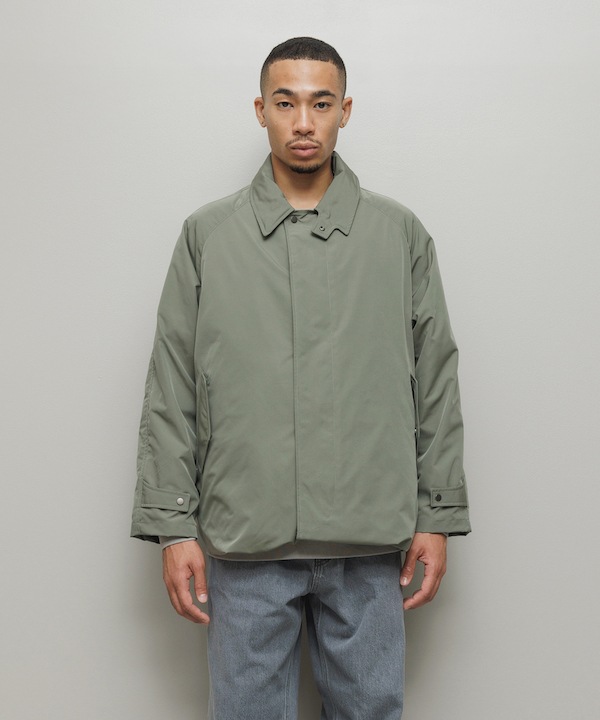 BAL �Х� BAL / TAION BALMACAAN COAT WITH DETACHABLE DOWN VEST