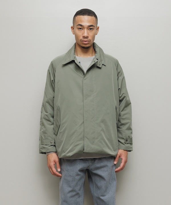 BAL �Х� BAL / TAION BALMACAAN COAT WITH DETACHABLE DOWN VEST