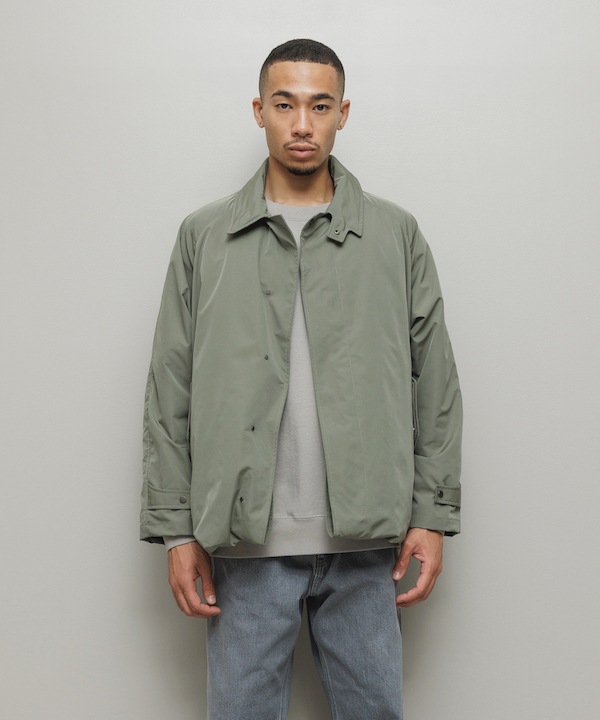 BAL �Х� BAL / TAION BALMACAAN COAT WITH DETACHABLE DOWN VEST