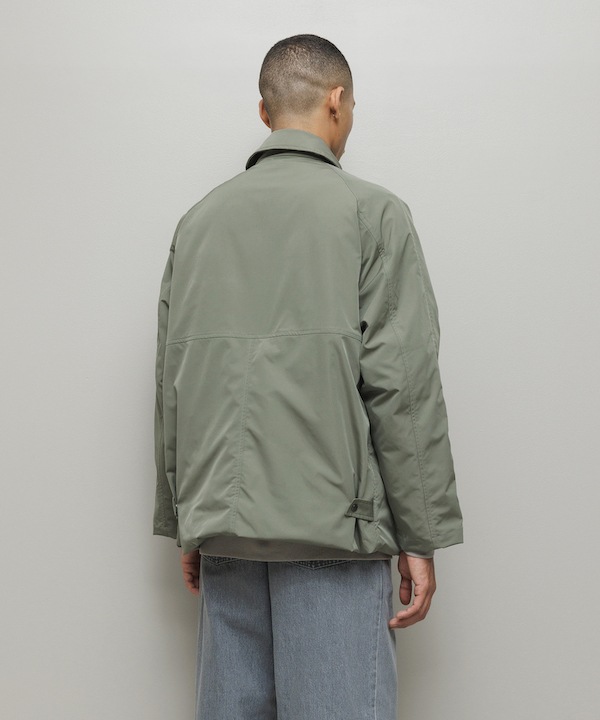 BAL �Х� BAL / TAION BALMACAAN COAT WITH DETACHABLE DOWN VEST