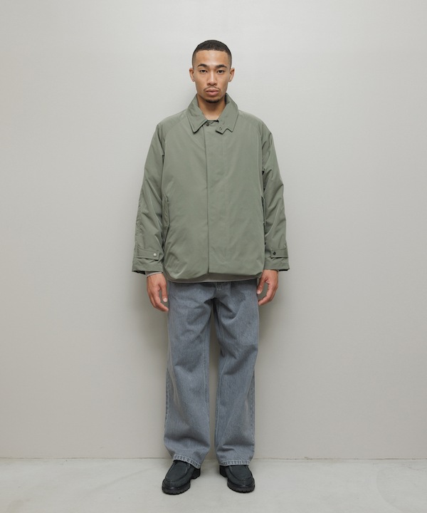 BAL �Х� BAL / TAION BALMACAAN COAT WITH DETACHABLE DOWN VEST
