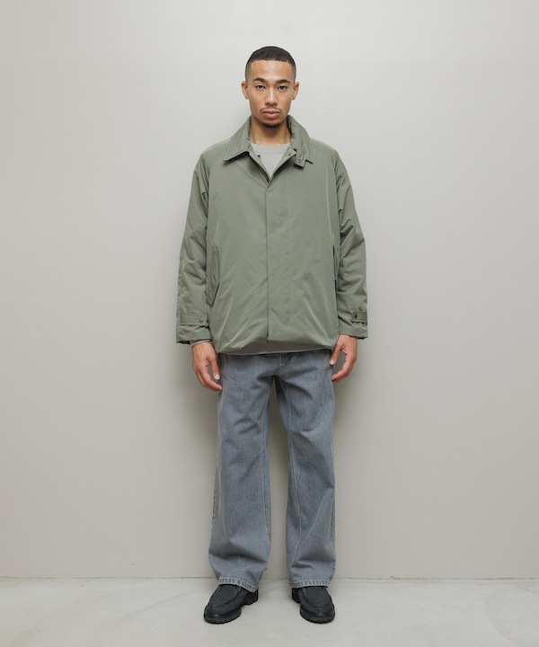 BAL �Х� BAL / TAION BALMACAAN COAT WITH DETACHABLE DOWN VEST