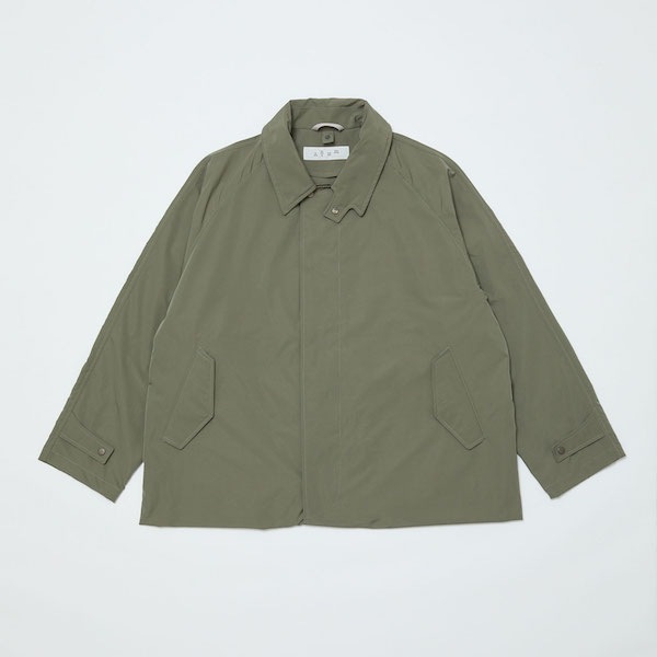 BAL �Х� BAL / TAION BALMACAAN COAT WITH DETACHABLE DOWN VEST