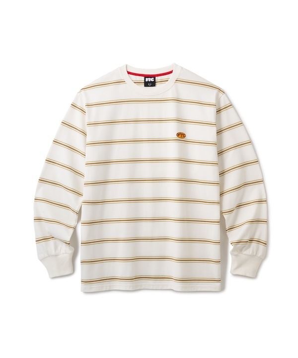 FTC ���եƥ������� PUFF LOGO STRIPE L/S TOP
