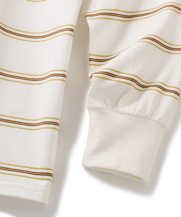 FTC ���եƥ������� PUFF LOGO STRIPE L/S TOP