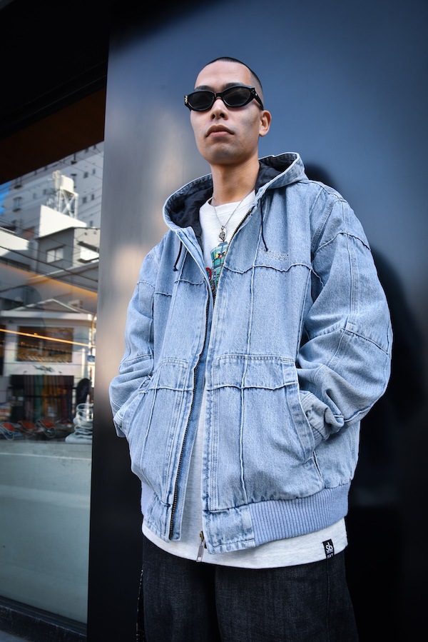 Hellrazor �إ�쥤���� BLOCK DENIM JACKET