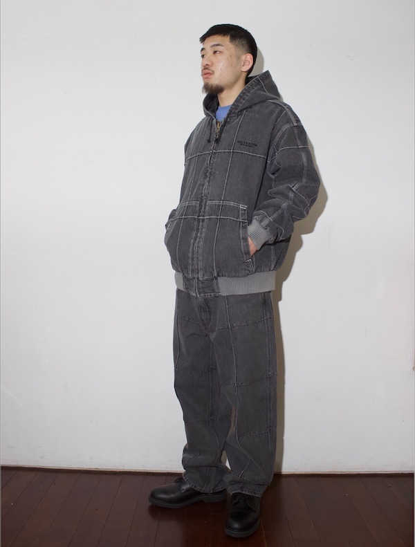 Hellrazor �إ�쥤���� BLOCK DENIM JACKET