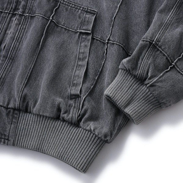 Hellrazor �إ�쥤���� BLOCK DENIM JACKET