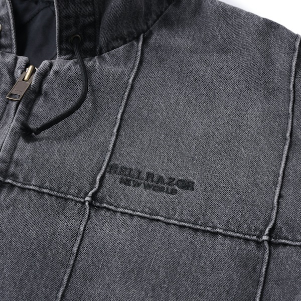 Hellrazor �إ�쥤���� BLOCK DENIM JACKET