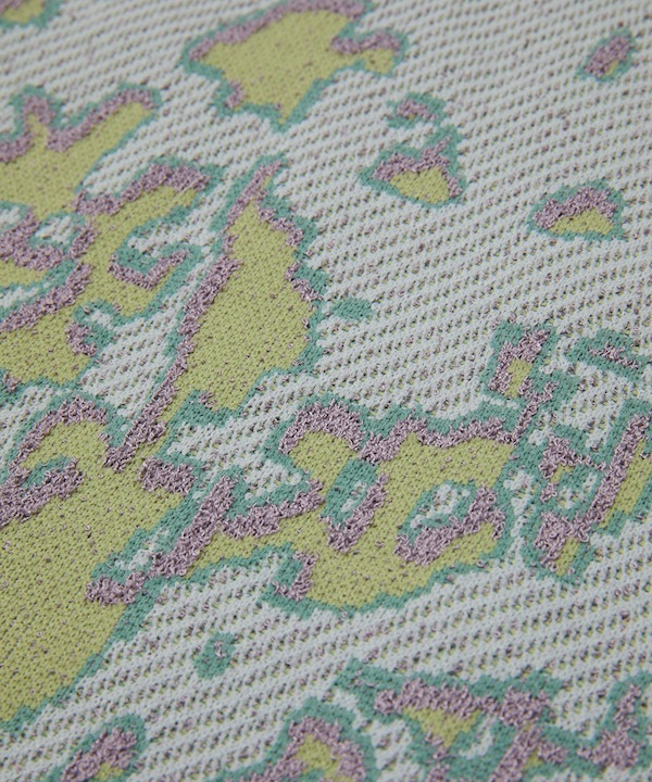 BAL �Х� JACQUARD PATTERN CREWNECK SWEATER