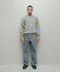 BAL �Х� JACQUARD PATTERN CREWNECK SWEATER