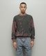 BAL �Х� JACQUARD PATTERN CREWNECK SWEATER