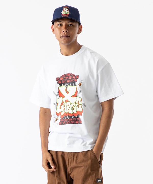 XLARGE エクストララージ SMASH A CAGE S/S TEE XLARGE / エクストララージ WHATZIS